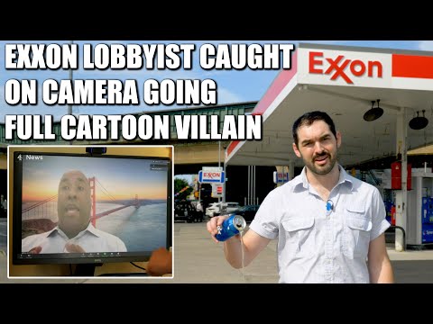 Here's Exxon Being Caught Red Handed Admitting To Cartoon Villain Misdeeds