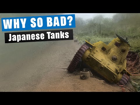 Why Japan's Tanks In World War II Failed Spectacularly