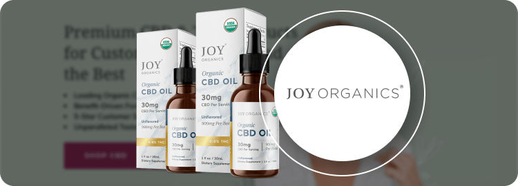 JoyOrganics Broad Spectrum CBD Oil 