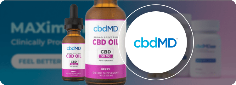 CBDMD Broad Spectrum Oil Tincture 